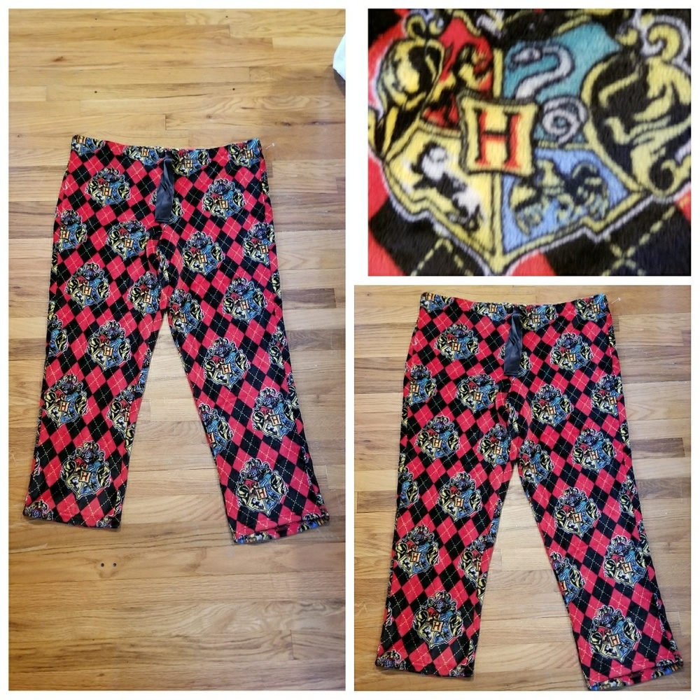 Nwot Harry potter Hogwarts pj pants 2xl